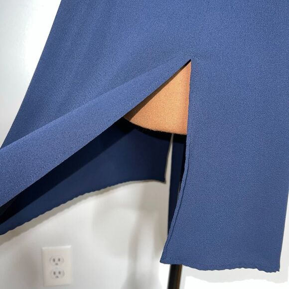 Spense Asymmetrical Navy Blue Sleeveless Tunic Tank Top Blouse, Women’s Medium - Picture 7 of 11